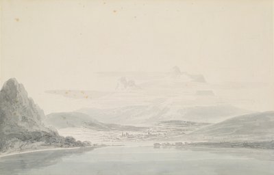 Landscape, after John Robert Cozens by Joseph Mallord William Turner