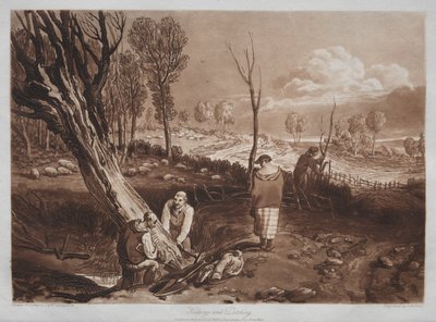 Liber Studiorum: Hedging and Ditching by Joseph Mallord William Turner
