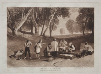 Liber Studiorum: Juvenile Tricks by Joseph Mallord William Turner