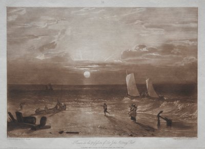 Liber Studiorum: Mildmay Sea-piece by Joseph Mallord William Turner