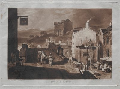 Liber Studiorum: Morpeth North by Joseph Mallord William Turner