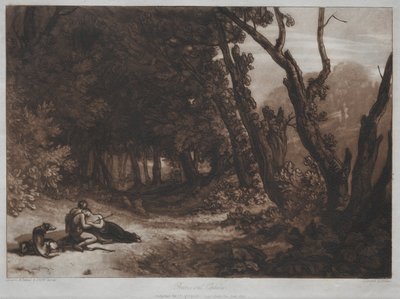 Liber Studiorum: Procris and Cephalus by Joseph Mallord William Turner