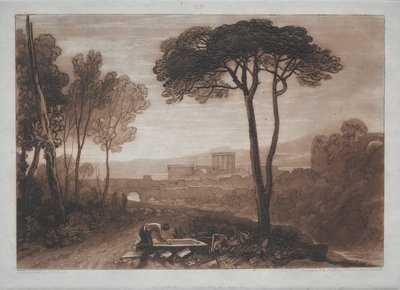 Liber Studiorum: Scene in the Campagna by Joseph Mallord William Turner