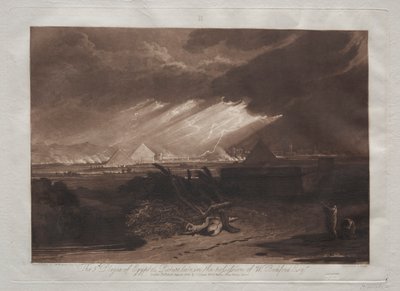 Liber Studiorum: The Fifth Plague of Egypt by Joseph Mallord William Turner