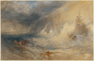Longships Lighthouse, Land’s End by Joseph Mallord William Turner