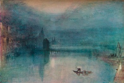 Lucerne - Evening by Joseph Mallord William Turner