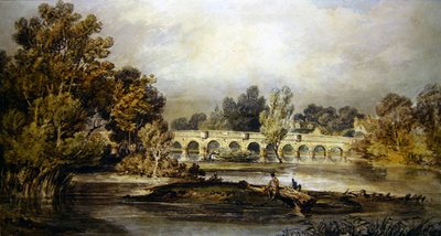 Maidenhead Bridge by Joseph Mallord William Turner