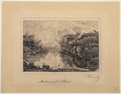 Mirkwood Mere by Joseph Mallord William Turner