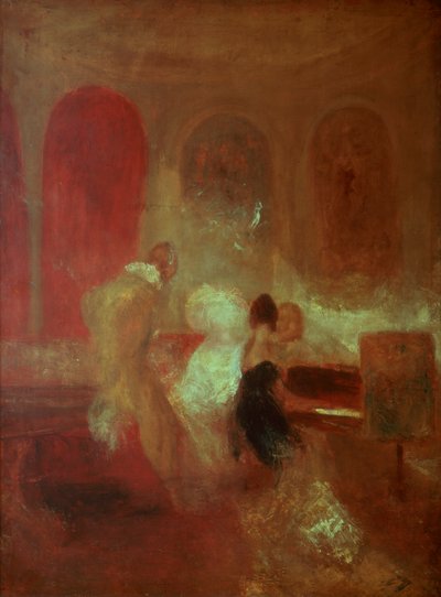 Music Party, East Cowes Castle, Isle of Wight by Joseph Mallord William Turner