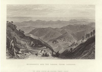 Mussooree and the Dhoon by Joseph Mallord William Turner