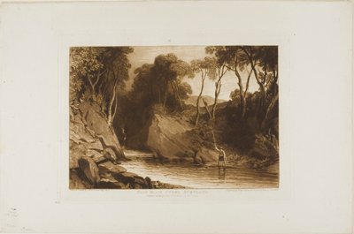 Near Blair Athol, plate 30 from Liber Studiorum by Joseph Mallord William Turner