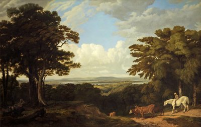 Newnham-on-Severn, Gloucestershire, from Dean Hill by Joseph Mallord William Turner