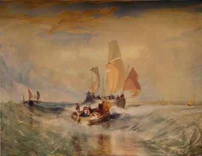 Now for the Painter Rope Passengers Going on Board by Joseph Mallord William Turner