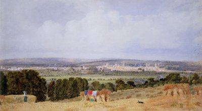 Oxford from Hinksey Hill by Joseph Mallord William Turner