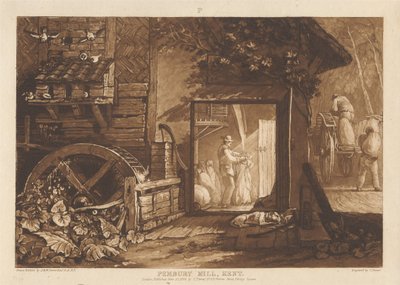 Pembury Mill, Kent by Joseph Mallord William Turner