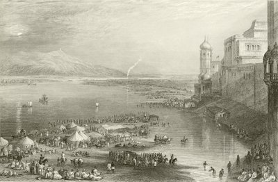Pilgrims at the Sacred Fair of Hurdwar by Joseph Mallord William Turner