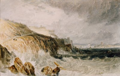 Plymouth Citadel, a Gale by Joseph Mallord William Turner