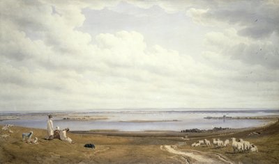 Portsmouth Harbour from Portsdown Hill by Joseph Mallord William Turner