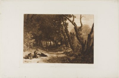 Procris and Cephalus, Plate 41 from Liber Studiorum by Joseph Mallord William Turner