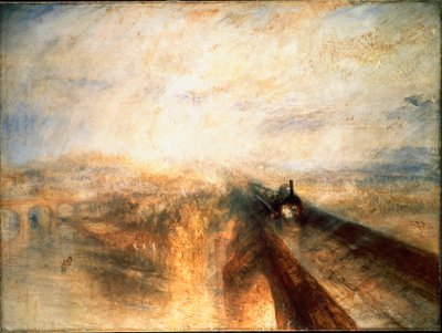 Rain, Steam, Speed, The Great Western Railway by Joseph Mallord William Turner