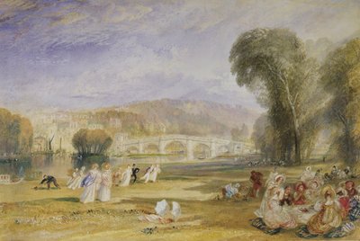 Richmond Hill and Bridge, Surrey by Joseph Mallord William Turner