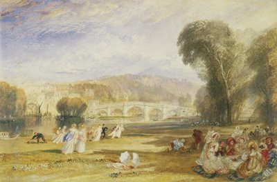 Richmond Hill and Bridge, Surrey, c.1831 by Joseph Mallord William Turner