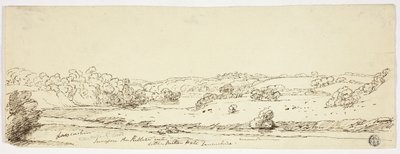 Scenes on the Kibble near Little Milton Hall, Lancashire by Joseph Mallord William Turner