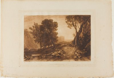 Solitude, plate 53 from Liber Studiorum by Joseph Mallord William Turner