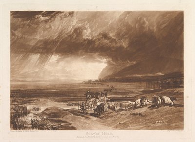 Solway Moss Liber Studiorum, part XI, plate 52 by Joseph Mallord William Turner