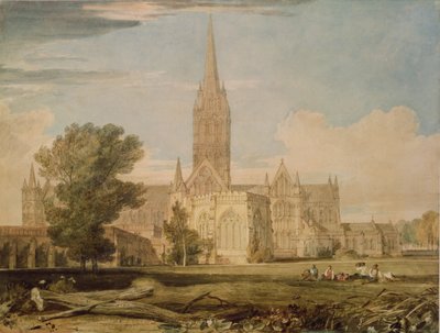 South View of Salisbury Cathedral by Joseph Mallord William Turner