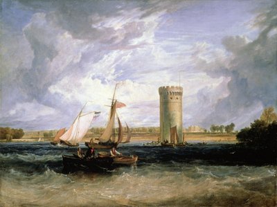 Tabley, the Seat of Sir J.F. Leicester Bt.: Windy Day by Joseph Mallord William Turner