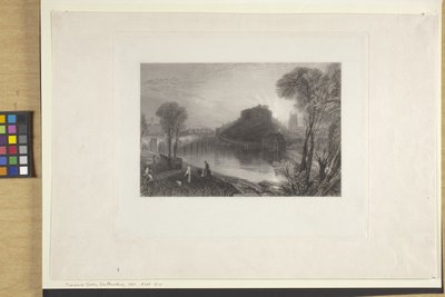 Tamworth Castle, Staffordshire by Joseph Mallord William Turner