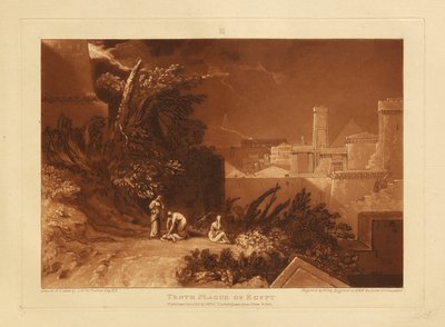 Tenth Plague of Egypt by Joseph Mallord William Turner