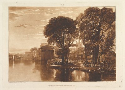 The Alcove, Isleworth Liber Studiorum, Part XIII, Plate 63 by Joseph Mallord William Turner