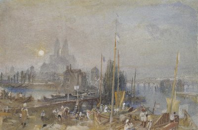 The Canal of the Loire and Cher, Near Tours, c. 1830 by Joseph Mallord William Turner