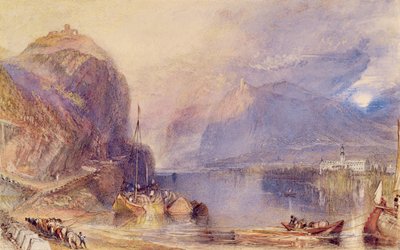 The Drachenfels, Germany by Joseph Mallord William Turner