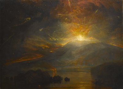 The Eruption of the Soufriere Mountains in the Island of St. Vincent, 30th April 1812 by Joseph Mallord William Turner