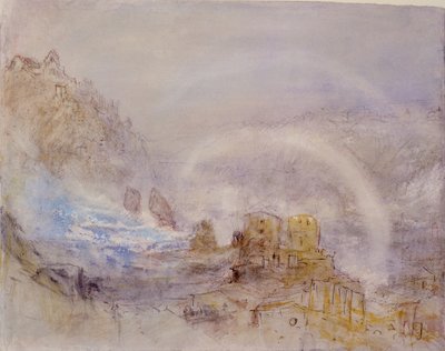 The Falls of the Rhine at Schaffhausen by Joseph Mallord William Turner