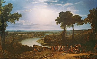 The Festival of the Opening of the Vintage, Macon by Joseph Mallord William Turner