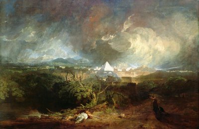 The Fifth Plague of Egypt by Joseph Mallord William Turner