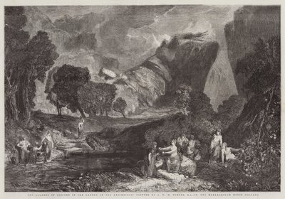 The Goddess of Discord in the Garden of the Hesperides, in the Marlborough House Gallery by Joseph Mallord William Turner