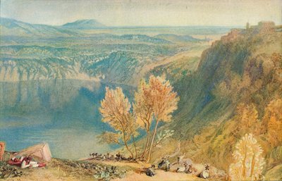 The Lake of Nemi by Joseph Mallord William Turner