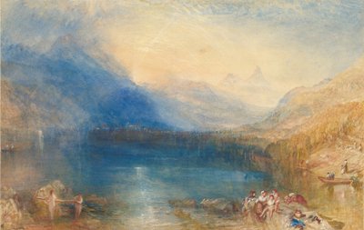 The Lake of Zug by Joseph Mallord William Turner