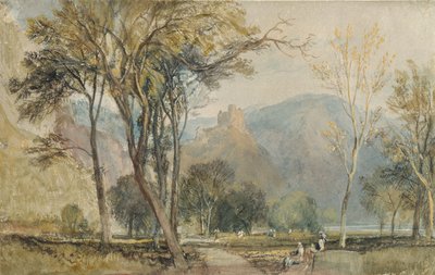 The Marxburg by Joseph Mallord William Turner