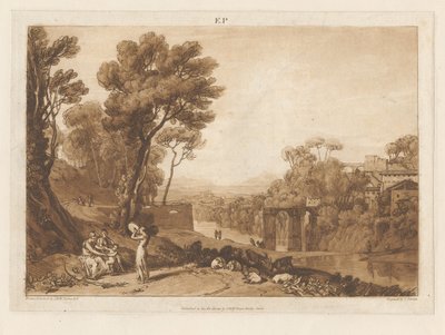 The Woman and Tambourine by Joseph Mallord William Turner