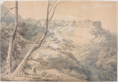 Tivoli with the Temple of the Sibyl by Joseph Mallord William Turner