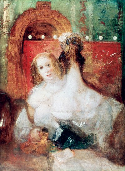 Two Women with a Letter, c1830 by Joseph Mallord William Turner
