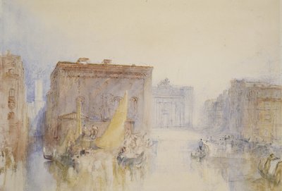 Venice: The Accademia, 1840 by Joseph Mallord William Turner
