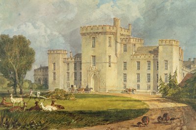 View of Hampton Court from the North-west by Joseph Mallord William Turner