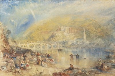 View of Heidelberg with a Rainbow by Joseph Mallord William Turner